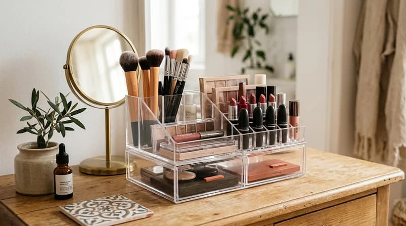 AliExpress organizadores de maquilhagem