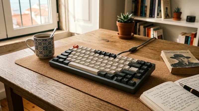 AliExpress teclados mecânicos